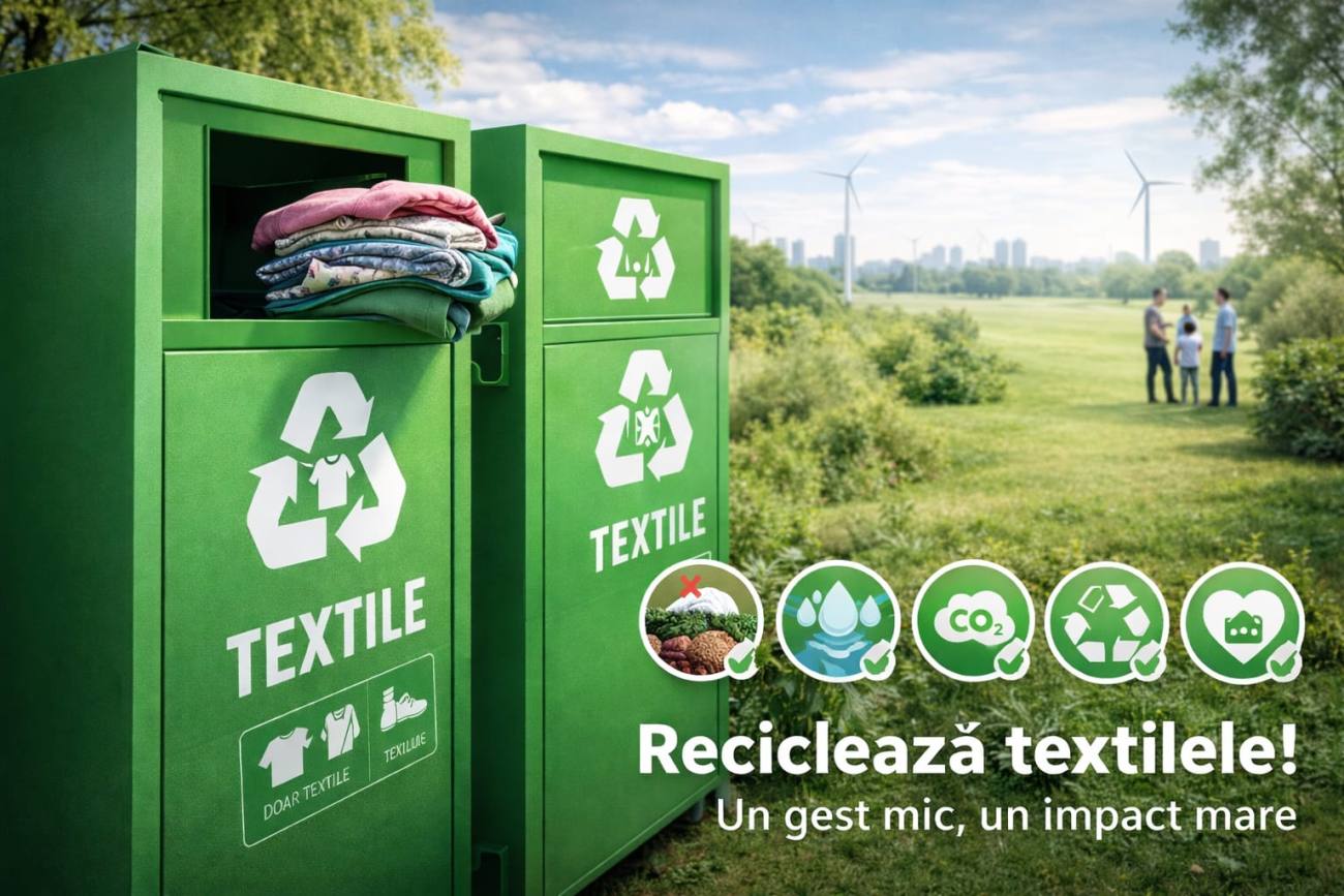 Reciclarea textilelor: O resursă pentru un mediu mai curat