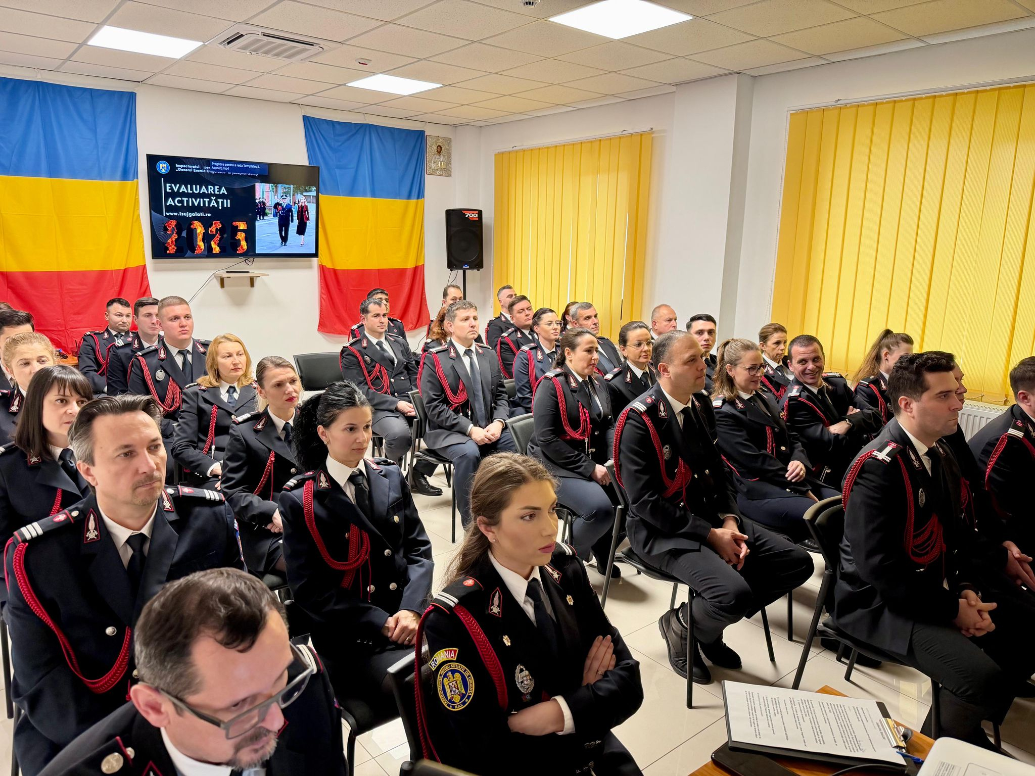 Bilanțul activităților ISU Galați pentru anul 2025 și obiectivele pentru 2026