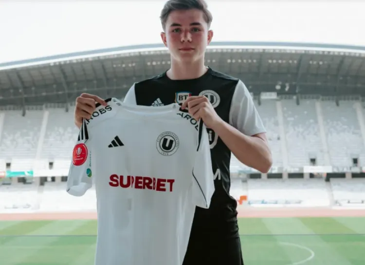 Universitatea Cluj împrumută talentatul mijlocaș Alexandru Bota la FC Botoșani