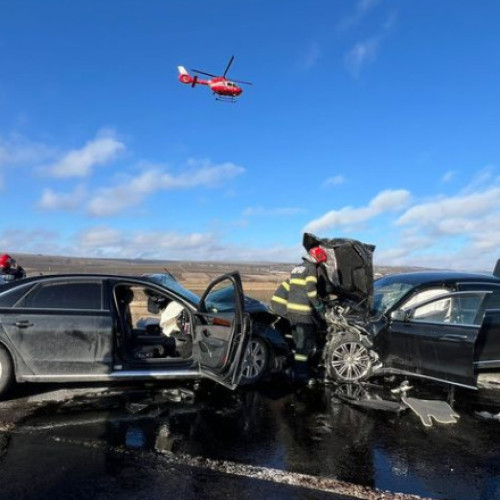 Accident grav pe DN 24: două victime, inclusiv o femeie însărcinată
