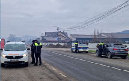 Acțiune de amploare a poliției în Șomcuta Mare