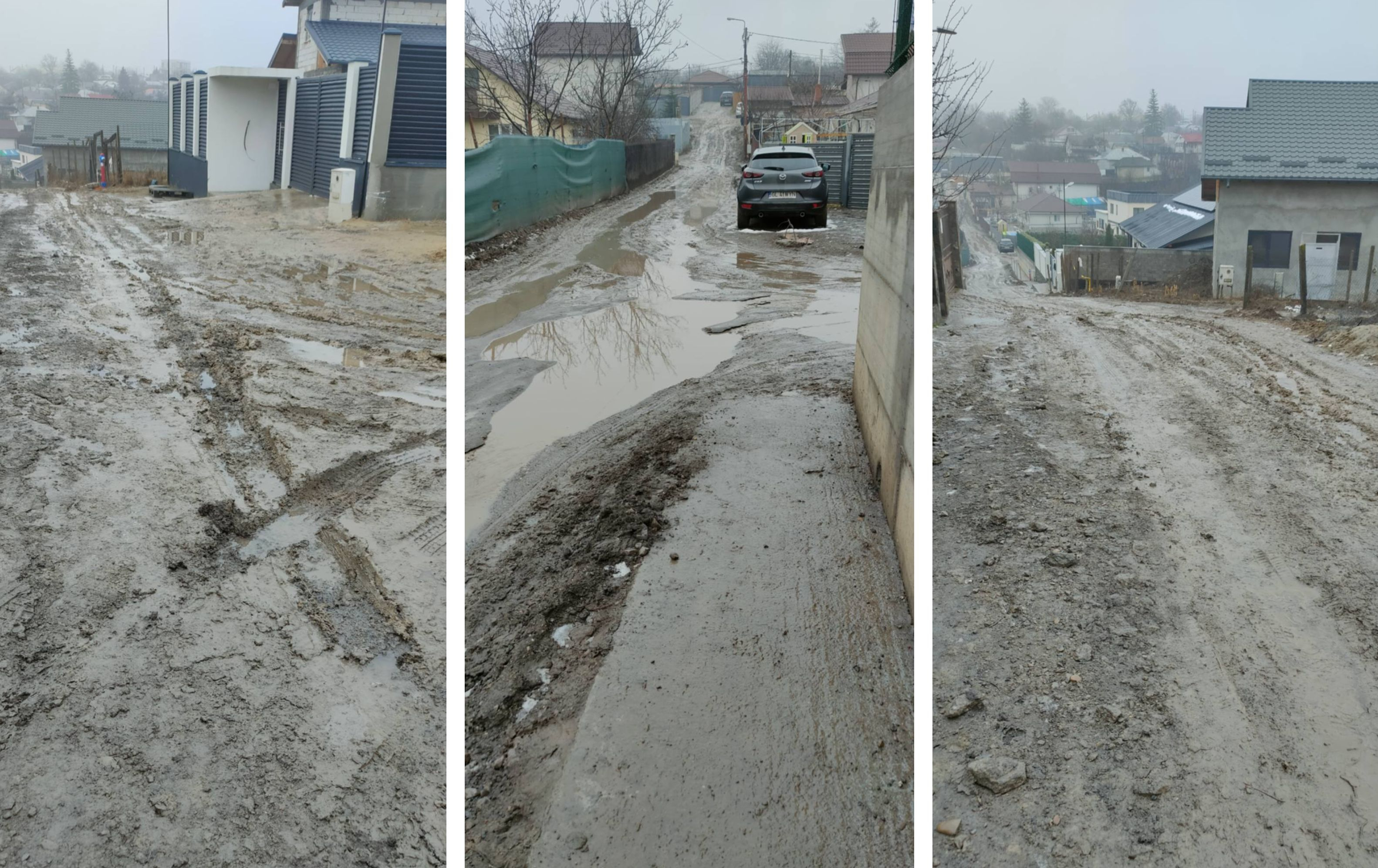 Locuitorii din Galați protestează pe rețelele sociale din cauza mocirlei