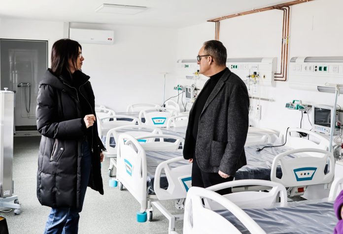 Președintele CJ Prahova analizează stadiul Spitalului Modular de Pneumologie