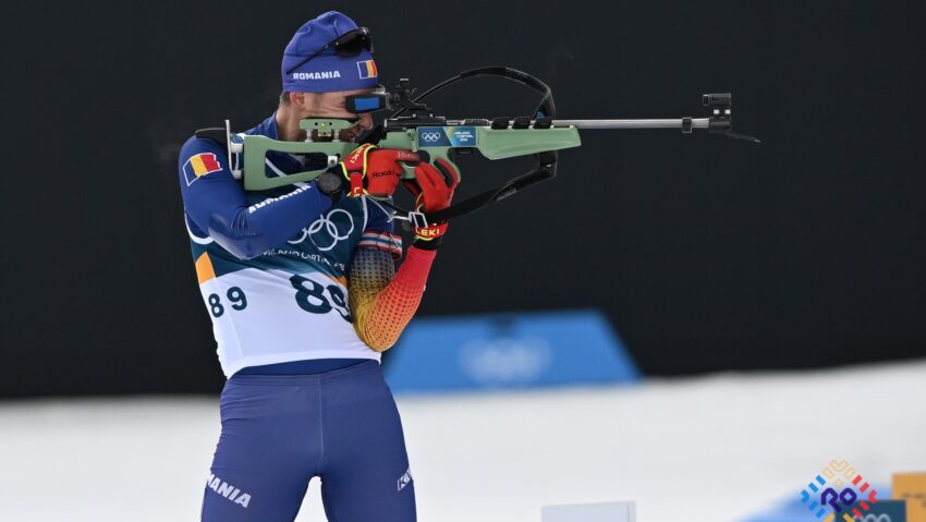 George Buta, cel mai bine clasat român în proba de biatlon de la Jocurile Olimpice