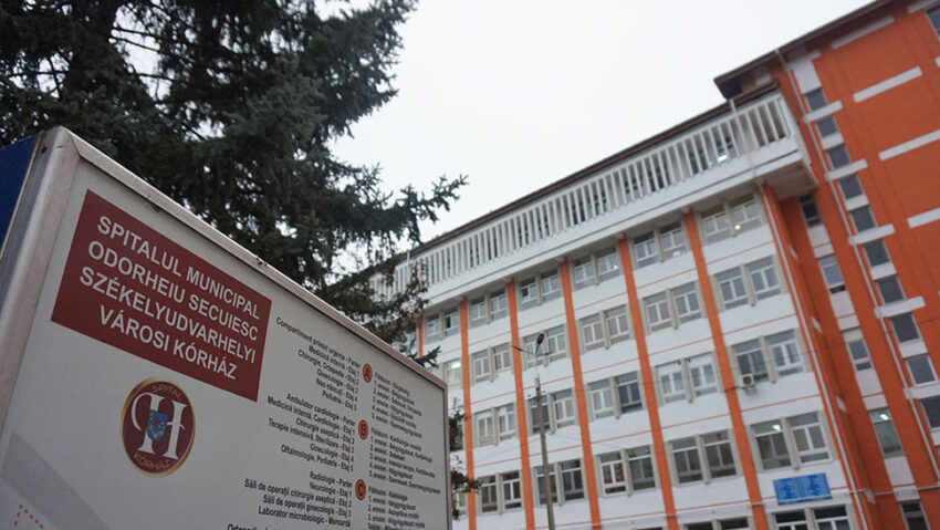 Spitalul din Odorheiu Secuiesc suspendă vizitele din cauza infecțiilor respiratorii