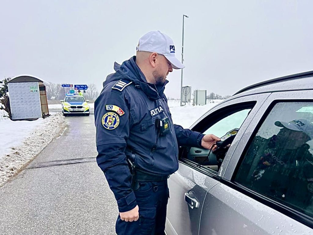 Trei șoferi depistați pozitiv la substanțe psihoactive în Argeș