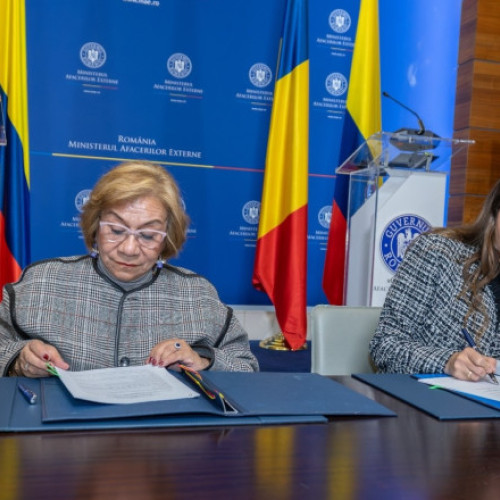 Oana Ţoiu redeschide Ambasada Columbiei la Bucureşti, după 24 de ani