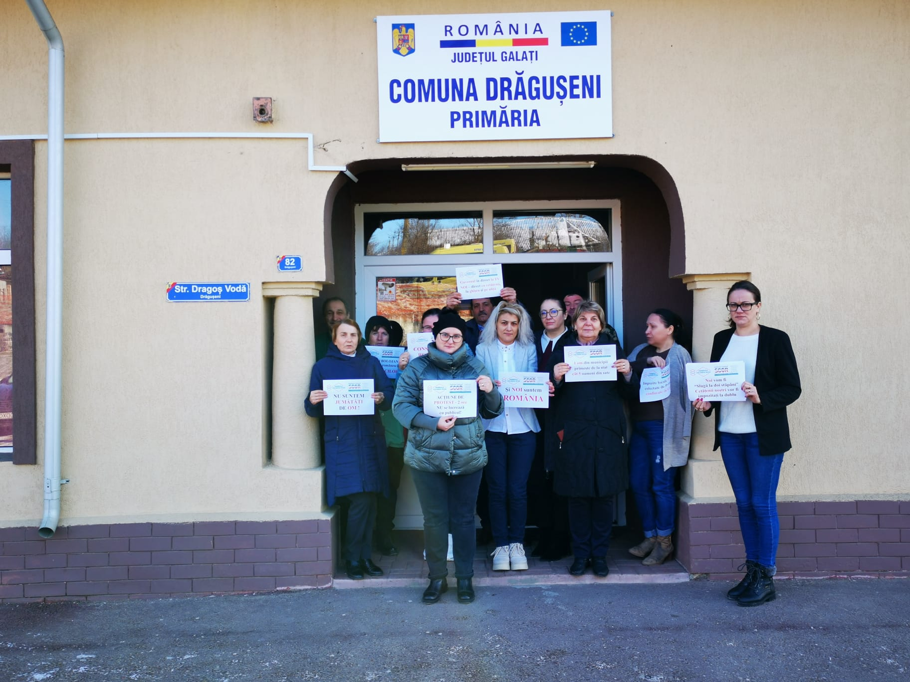 Peste 1.300 de primării din România, implicate în proteste împotriva reformelor guvernamentale