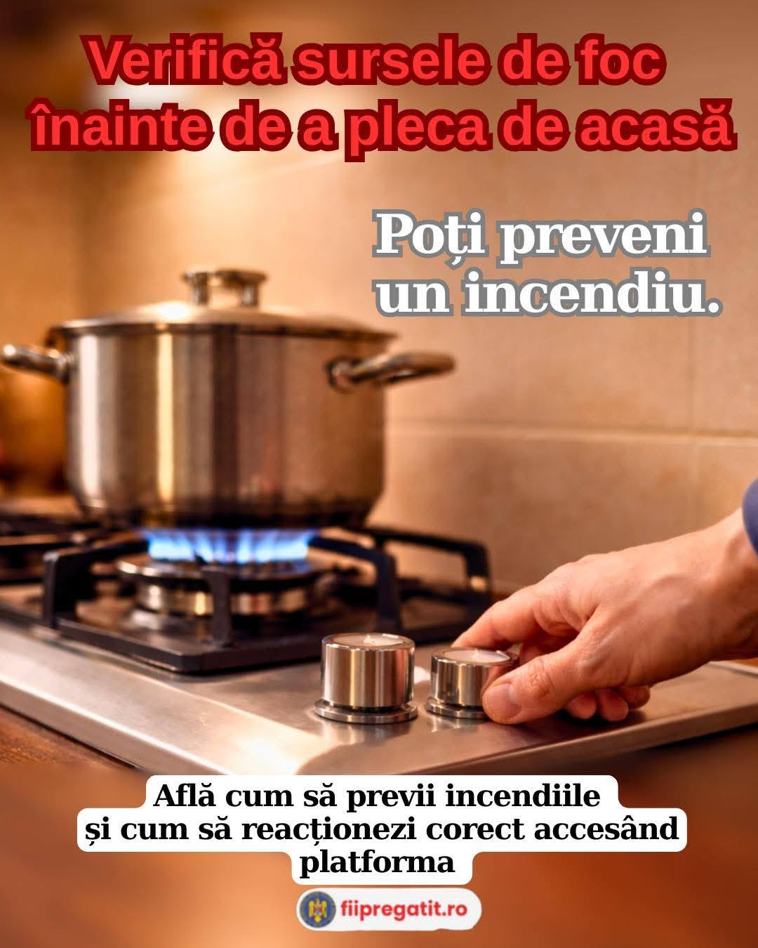 ISU Dâmbovița avertizează asupra riscurilor focului în locuințe