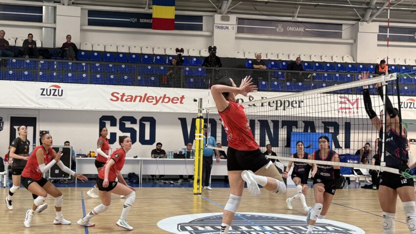 Semifinalele Cupei României la volei feminin: Rezultatele primei manșe
