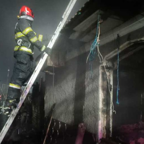 Incendiu tragic în Letea Veche: Doi bătrâni și-au pierdut viața