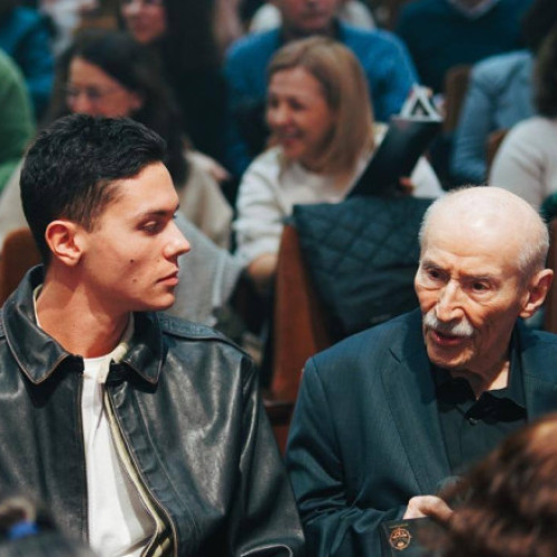 David Popovici și Victor Rebengiuc, o întâlnire memorabilă la Gala Internațională de Balet