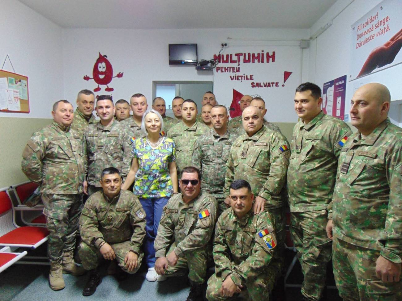 Militarii din Dâmbovița donează sânge pentru comunitate