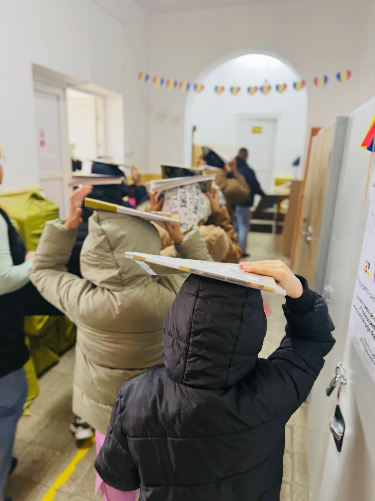 Aproape 120 de elevi au participat la un exercițiu de evacuare la Gogoșari