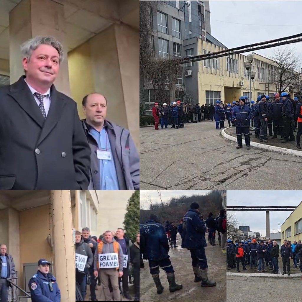 Proteste spontane la Complexul Energetic Oltenia din cauza tăierilor de beneficii