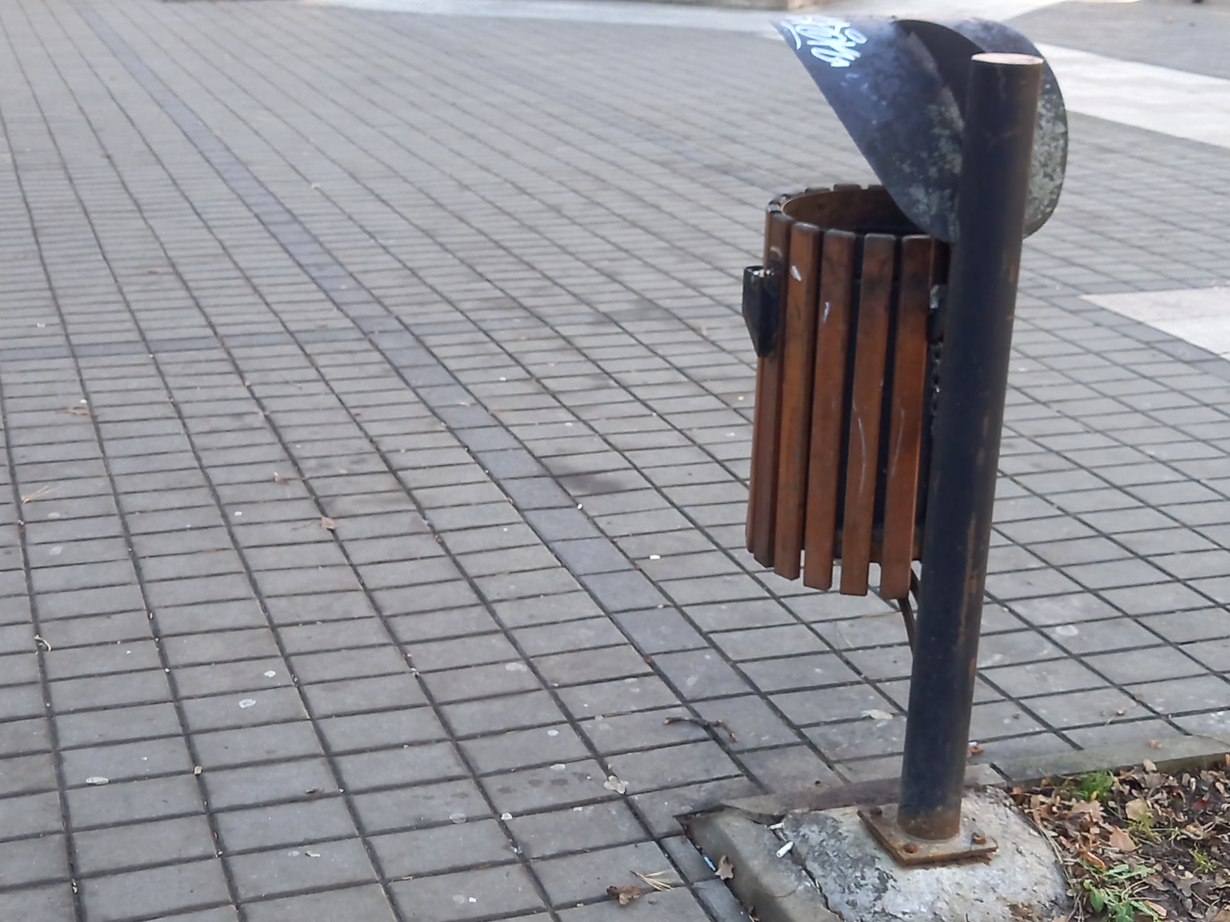 O gospodină din Botoșani amendată pentru aruncarea gunoiului în coșuri stradale