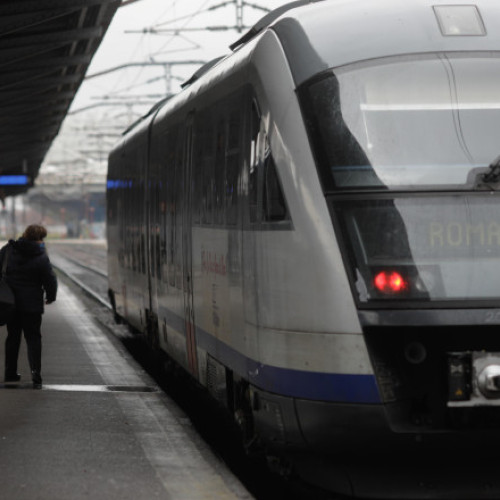 Traficul feroviar afectat în Gara de Nord după deraierea unui vagon