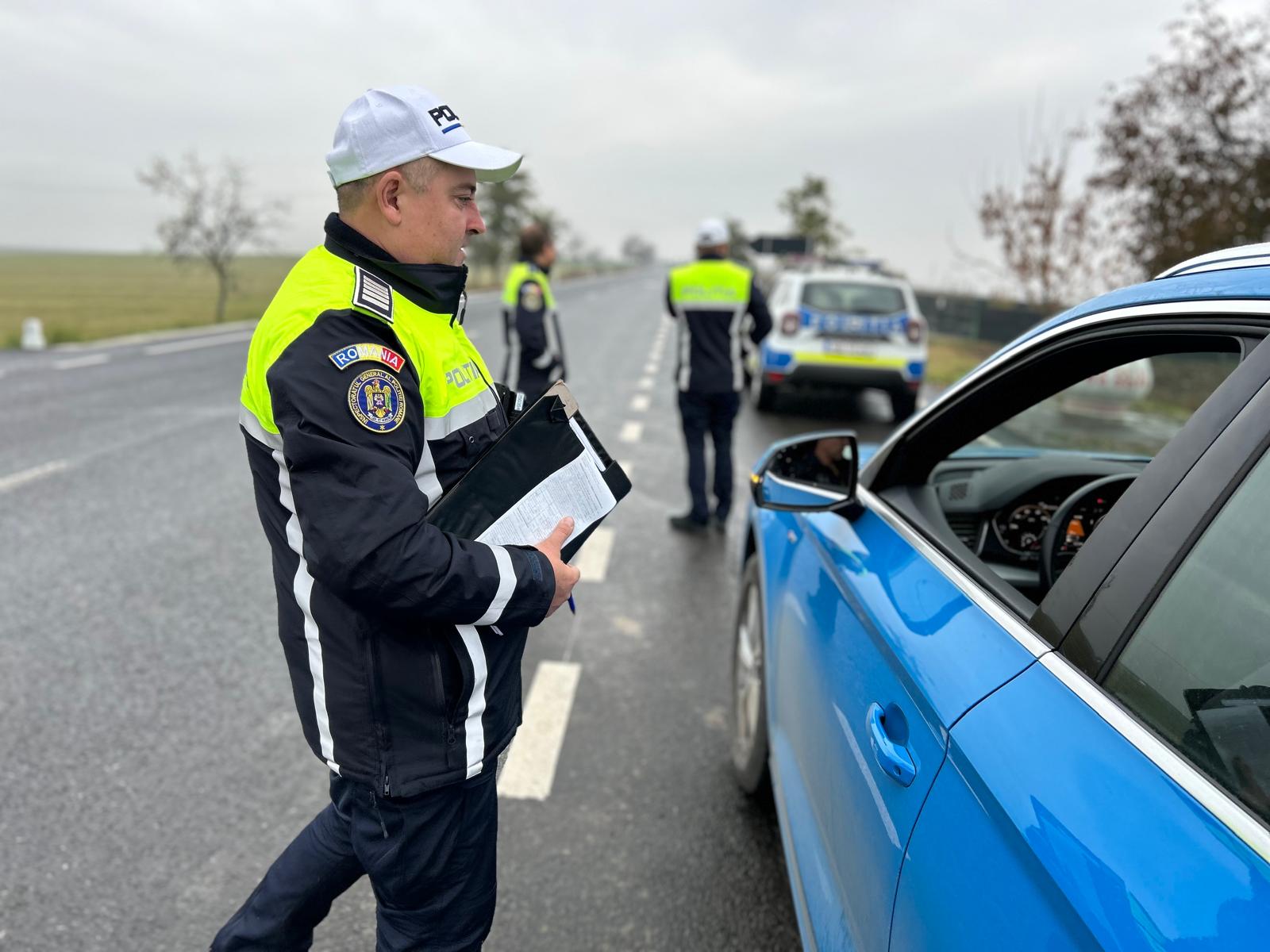 Peste 80 de amenzi pentru viteză date de polițiștii din Botoșani