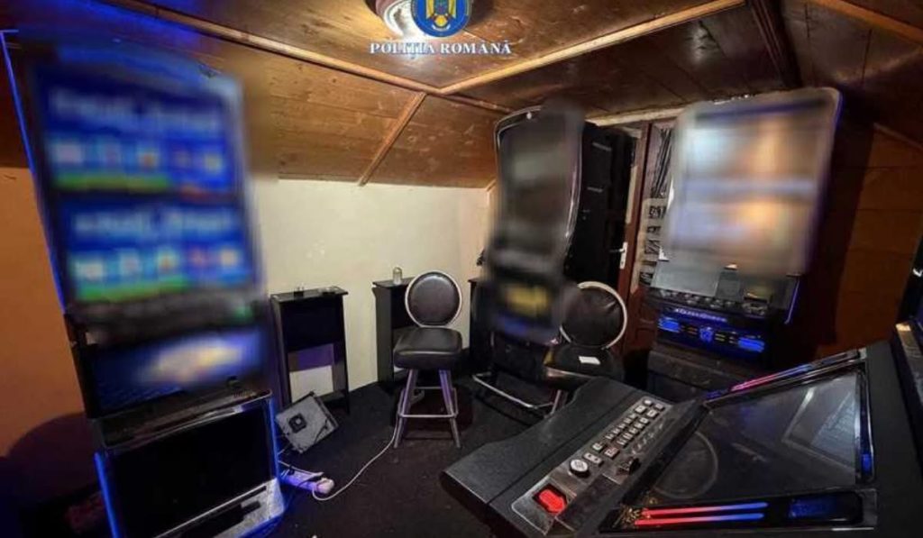 Descoperire șocantă în Salcia: bărbat prins cu o sală de păcănele clandestină