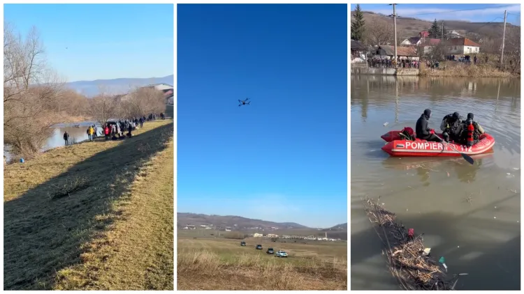 Căutările minorului dispărut în râul Someșul Mic continuă în Gherla