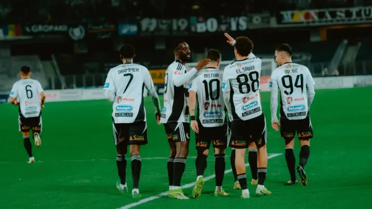 Victorie convingătoare pentru „U” Cluj în fața FK Csikszereda