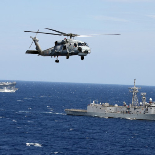 NATO desfășoară exerciții navale majore lângă Groenlanda