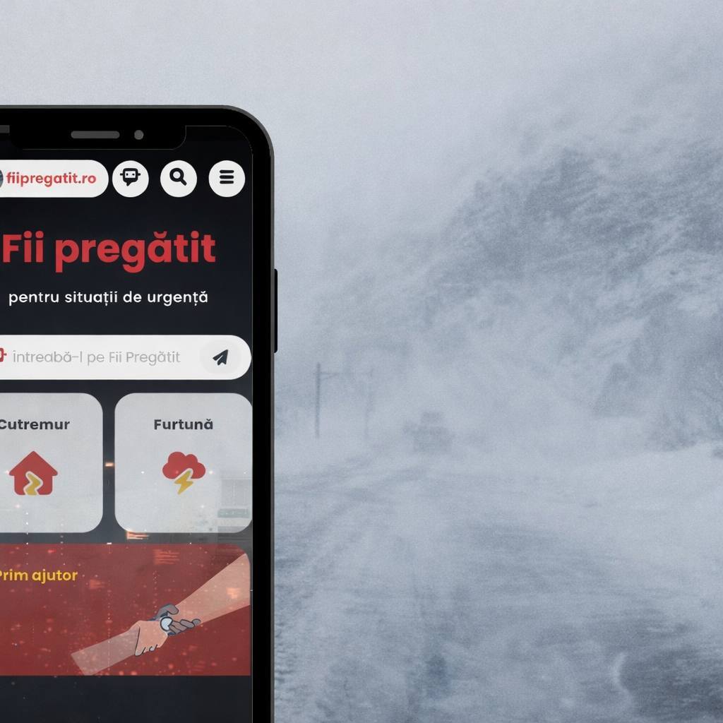 Avertizare meteorologică în Dâmbovița: vânt puternic și vizibilitate scăzută