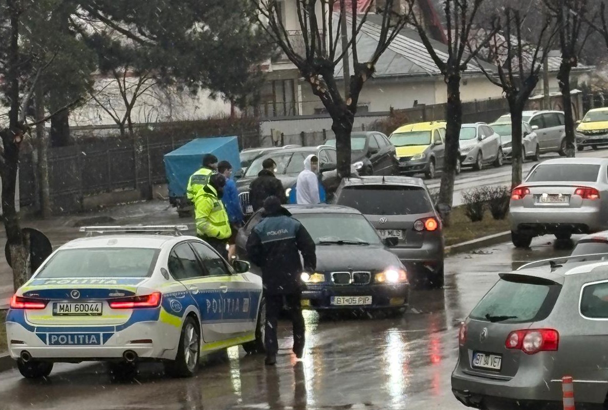 Accident rutier pe Calea Națională din Botoșani, fără victime