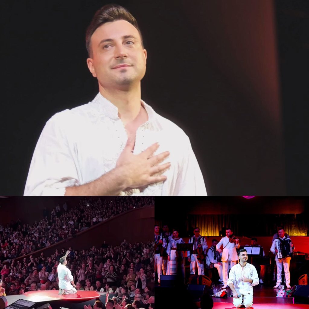 Valentin Sanfira oferă un concert memorabil la Sala Palatului