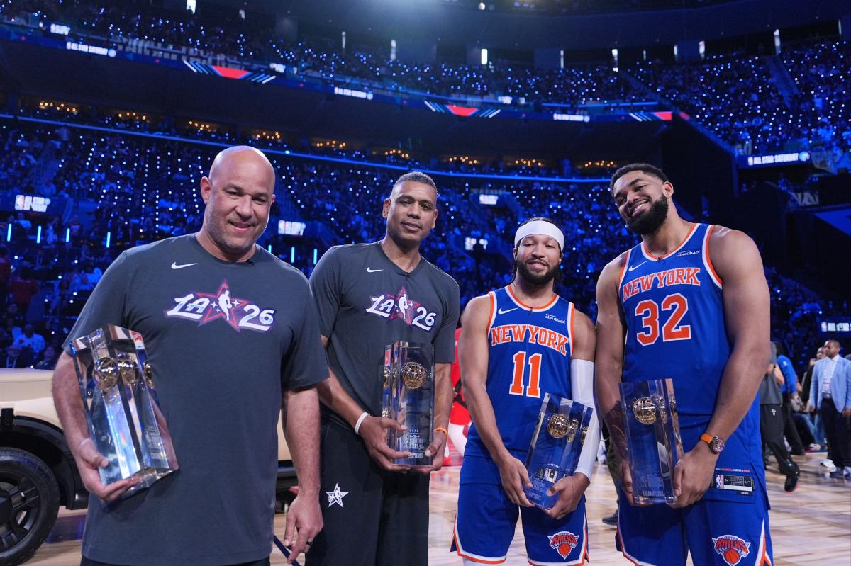 Jalen Brunson conduce echipa Knicks la titlul în cadrul All-Star Shooting Stars Challenge