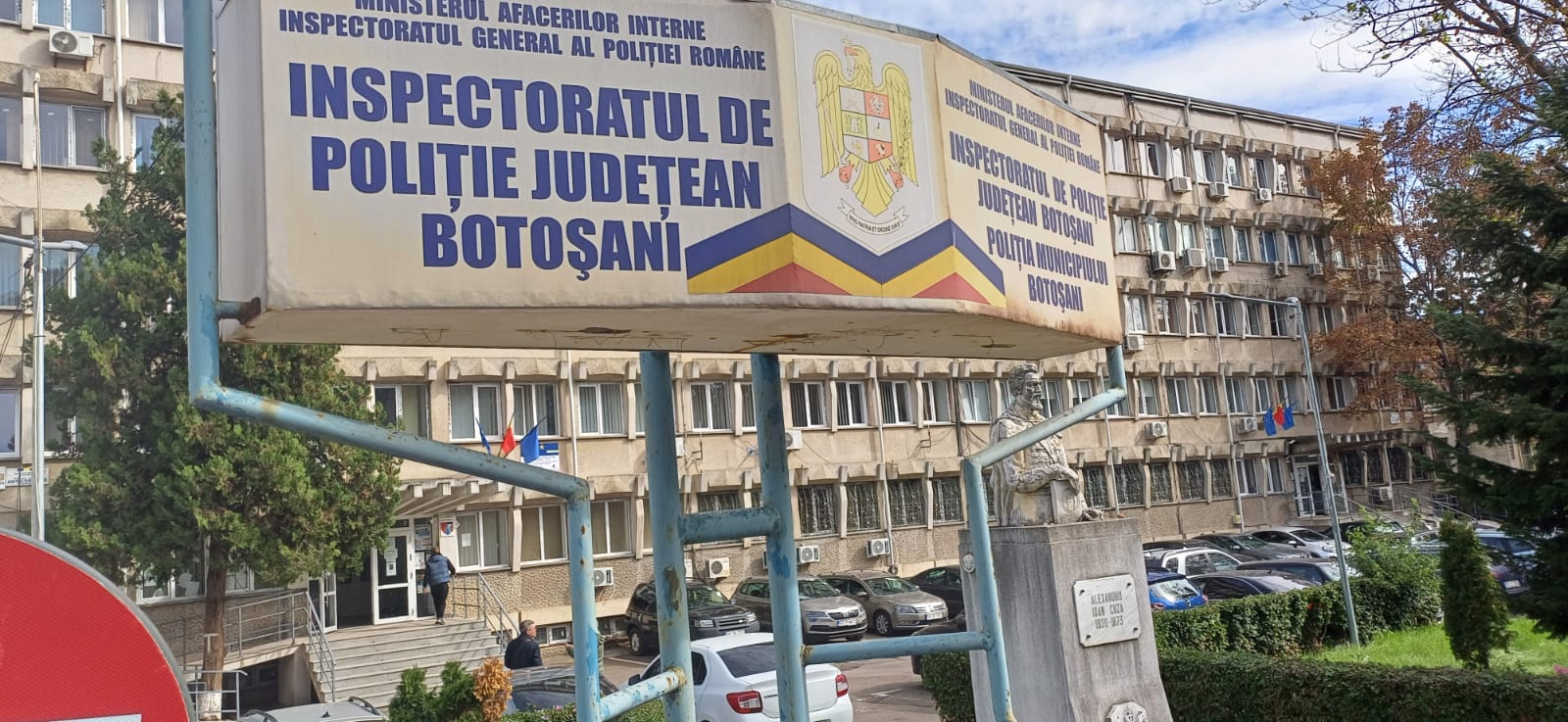 Polițistul acuzat de abuz în serviciu acționat legal, afirmă IJP Botoșani