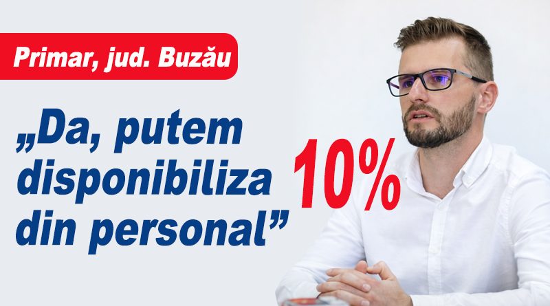 Primarul din Lopătari susține reorganizarea primăriei pentru o mai bună eficiență