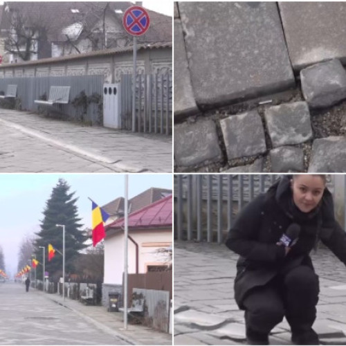 Drumul lui Brâncuși din Târgu Jiu, în stare deplorabilă după reabilitare