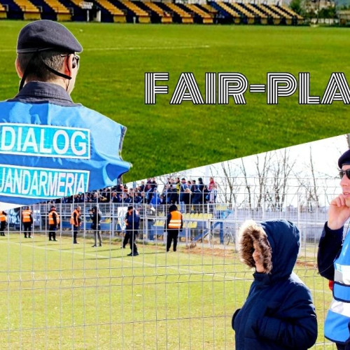 Jandarmii vor asigura ordine și siguranță la meciurile de fotbal din Liga a 3-a în Pucioasa și Moreni.