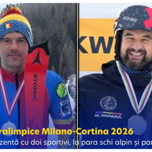 România va fi reprezentată de doi sportivi la Jocurile Paralimpice de iarnă