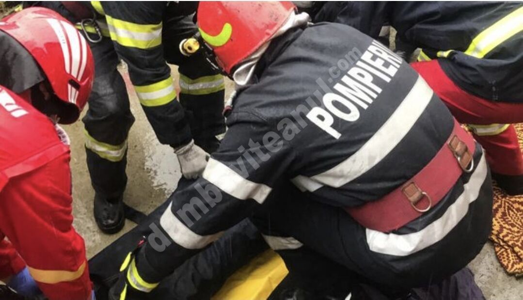 Pompierii din Dâmbovița intervin pentru stingerea unui incendiu în Târgoviște