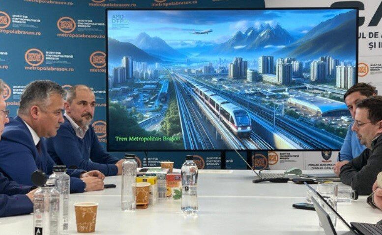 Trenul metropolitan Brașov: soluție pentru traficul aglomerat din zonă