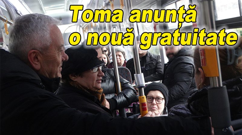 Transport gratuit vinerea pentru toți buzoienii, propune primarul