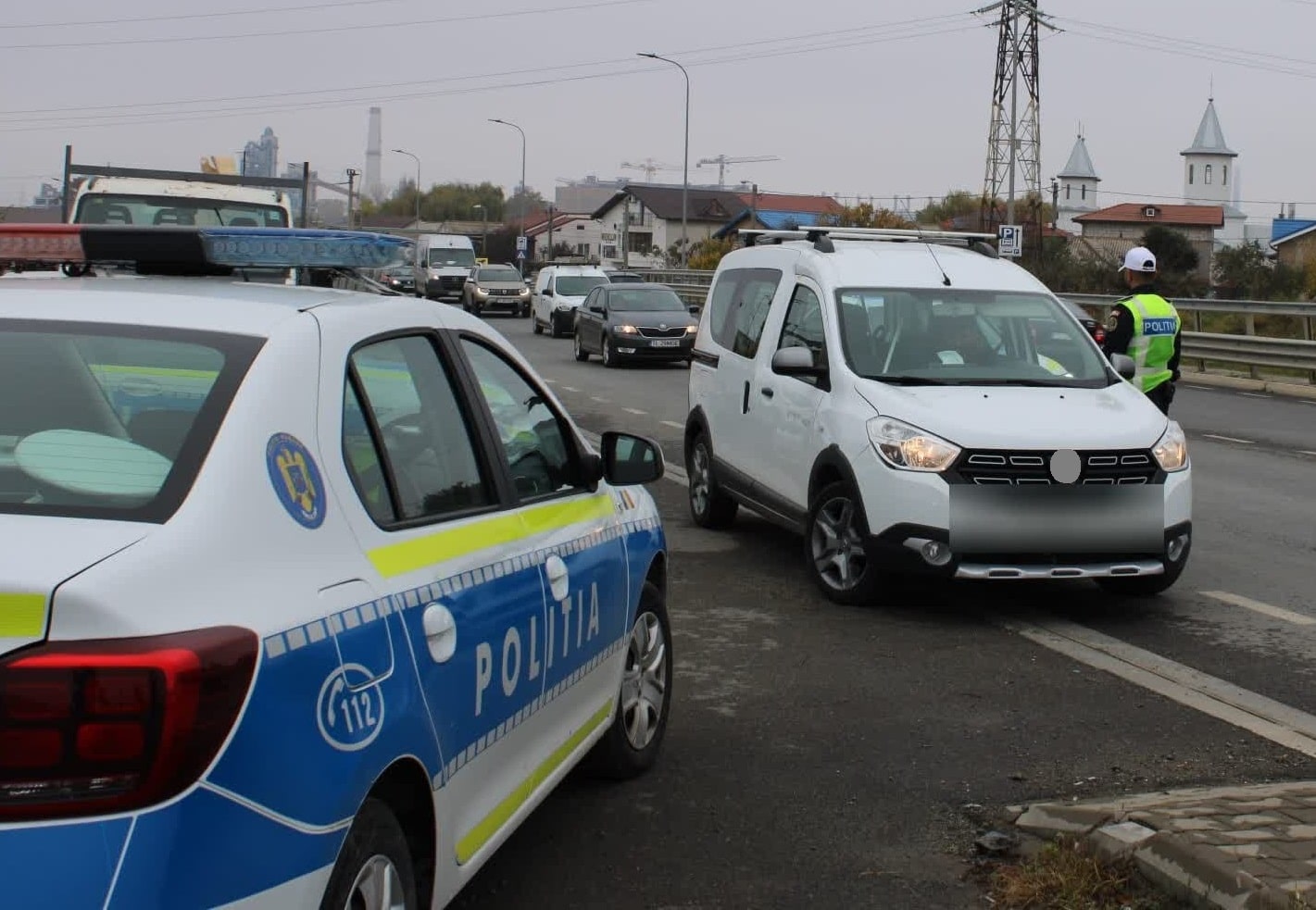 Polițiștii din Tulcea intensifică controalele rutiere pentru siguranța participanților la trafic