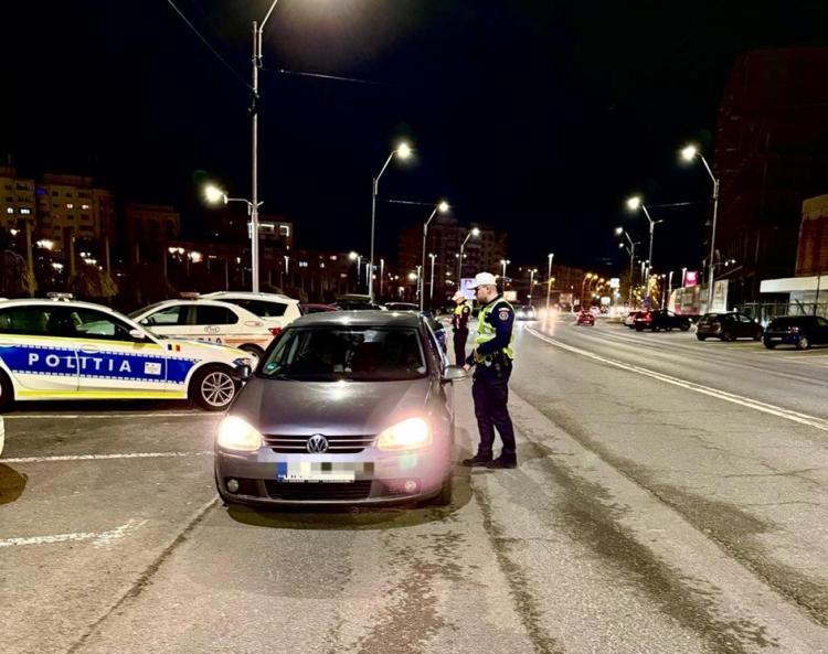 Acțiune a poliției rutiere în Maramureș pentru siguranța traficului