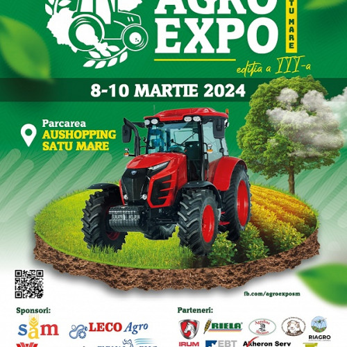 Agro Expo Satu Mare - Unde inovația întâlnește tradiția în agricultură - Eveniment de vârf pentru profesioniști și pasionați în domeniul agricol.