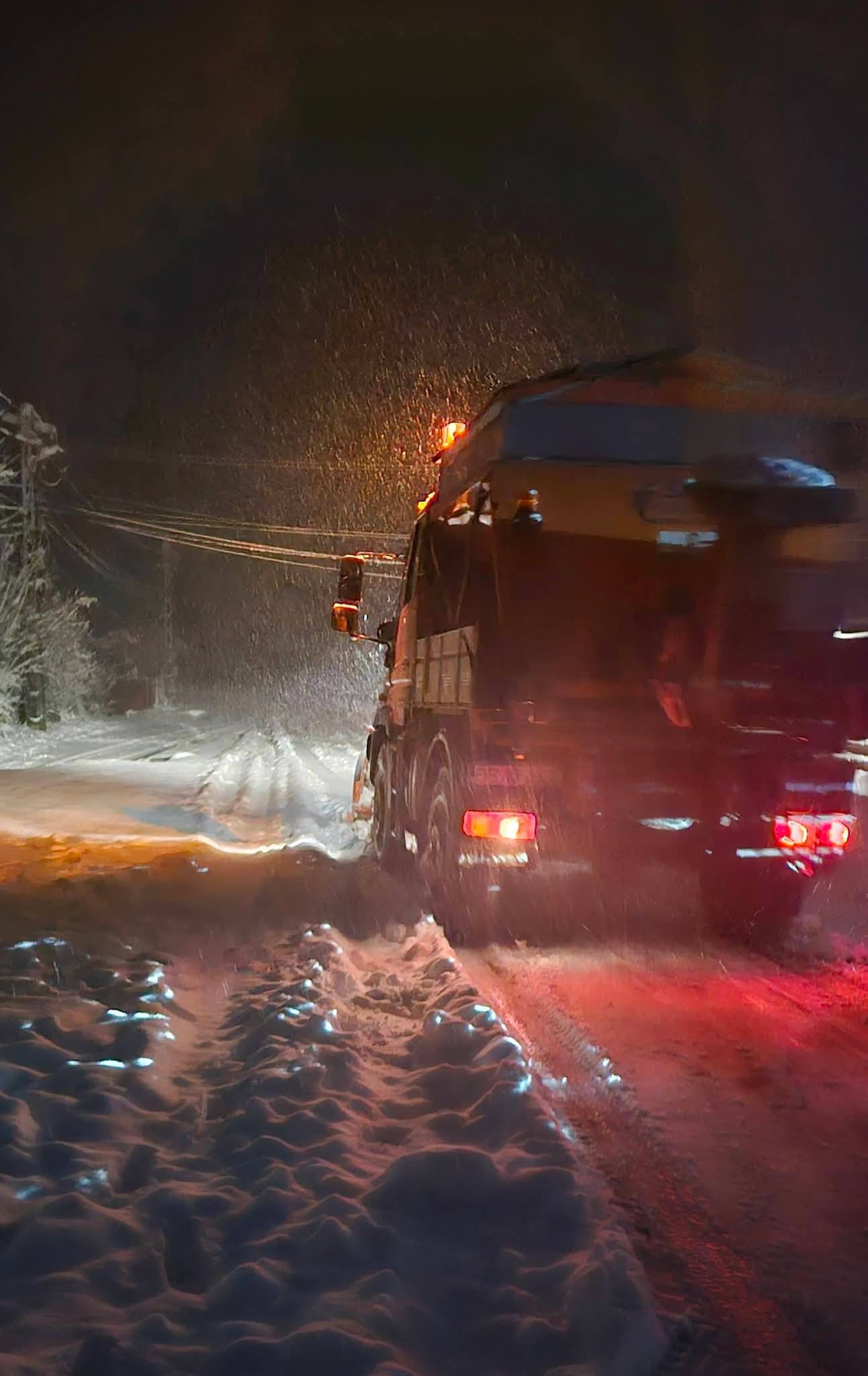 Ninsorile abundente afectează comuna Dărmănești, primarul transmite un mesaj locuitorilor