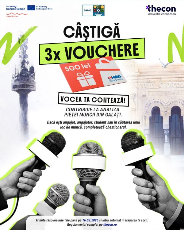 Transformările pieței muncii din Galați: Chestionar dedicat comunității