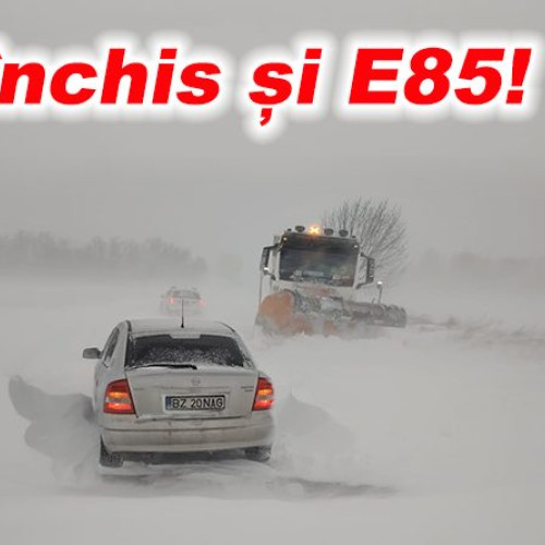 Circulația în județul Buzău, restricționată din cauza vremii