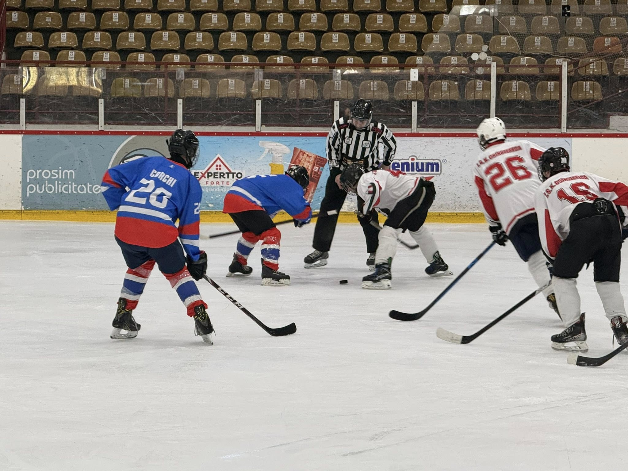 Echipa de hochei Under 17 a CSM Galați înregistrează rezultate contrastante