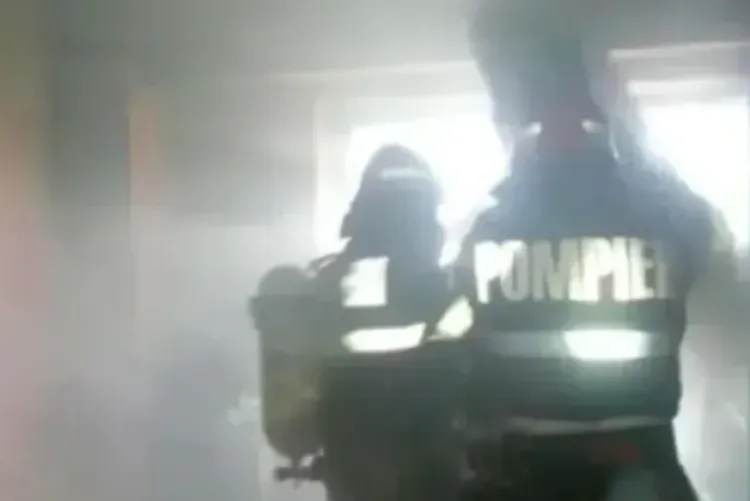 Incendiu pe strada Bogdan Petriceicu Hasdeu din Cluj-Napoca