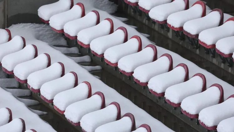 România se confruntă cu o iarnă dură ce afectează Superliga