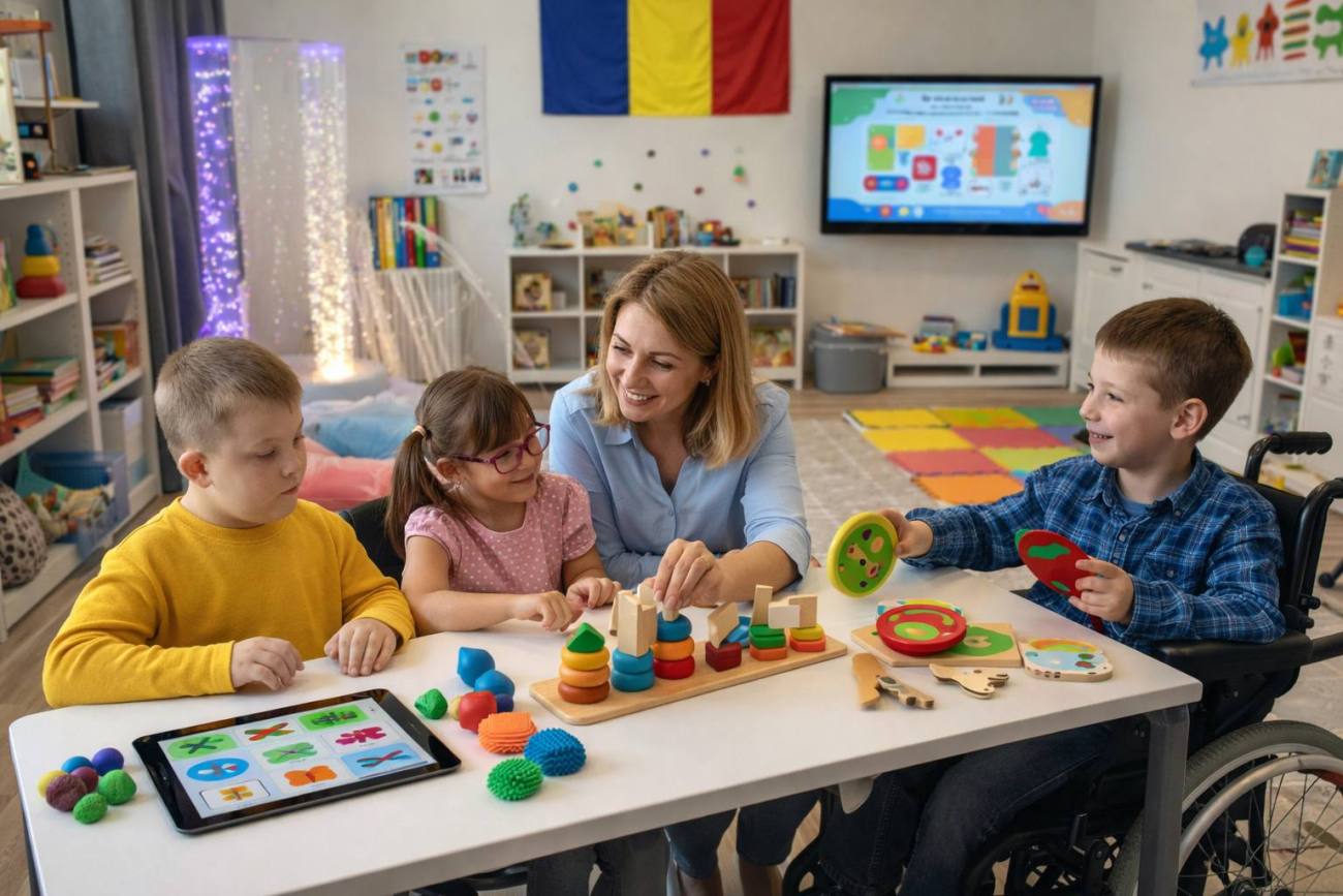 Incluziunea copiilor cu cerințe educaționale speciale, prioritate în Dâmbovița