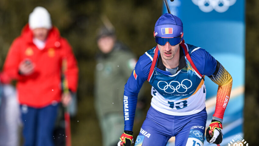 România ocupă locul 20 în proba de ștafetă 4x7,5 km la biatlon