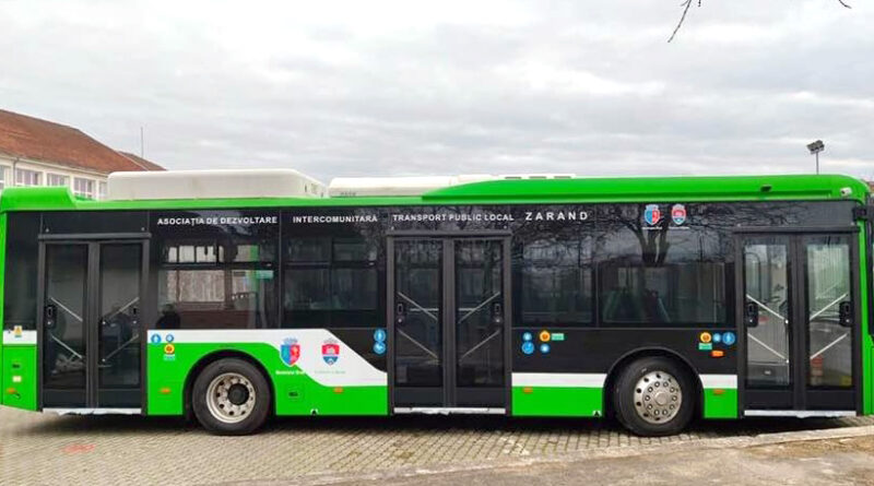 Crișcior implementează linii verzi de transport public cu autobuze electrice